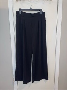 HALARA Black Wide-Leg Dress Pants